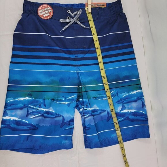 ZEROXPOSUR Drawstring Board Shorts Swim Trunks - Picture 6 of 13
